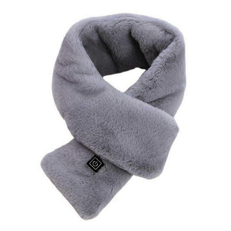 Electric Heating Scarves Shawl Winter Super Soft Heated Scarf Neck Warmer | Fruugo SG