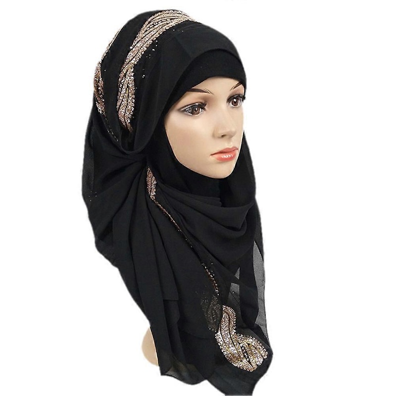 Fashion Chiffon Scarf Women Hijab Long Scarf Wrap Scarves for Ladies Girl | Fruugo SG