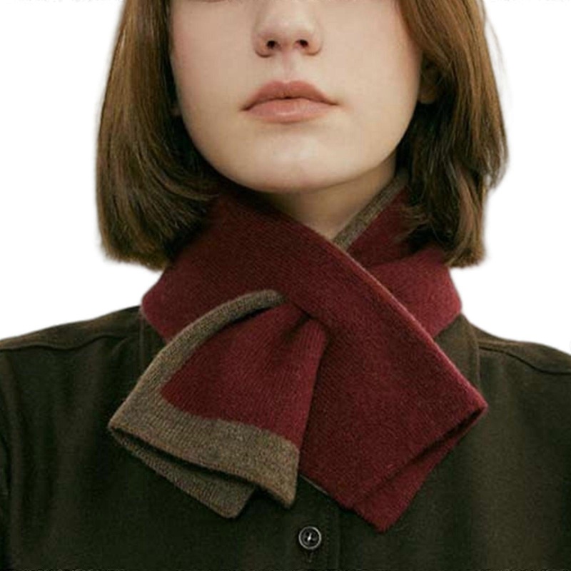Fashion Warm Scarf for Women Office Thicken Crossed Neck Scarf Neck Warmer Winter Autumn Outdoor Activity Neck Gaiter  red camel | Fruugo SG