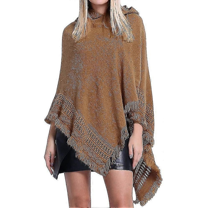 Women Hooded Cape Ponchos Women’s Ponchos Laydies Capes Shawls Capes Hooded | Fruugo SG