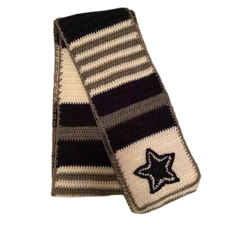 Women Scarf Cartoon Small Warm Collar Knitted Neck Warmer Neckerchief Collar Autumn Winter Neck Scarf Skeleton | Fruugo SG