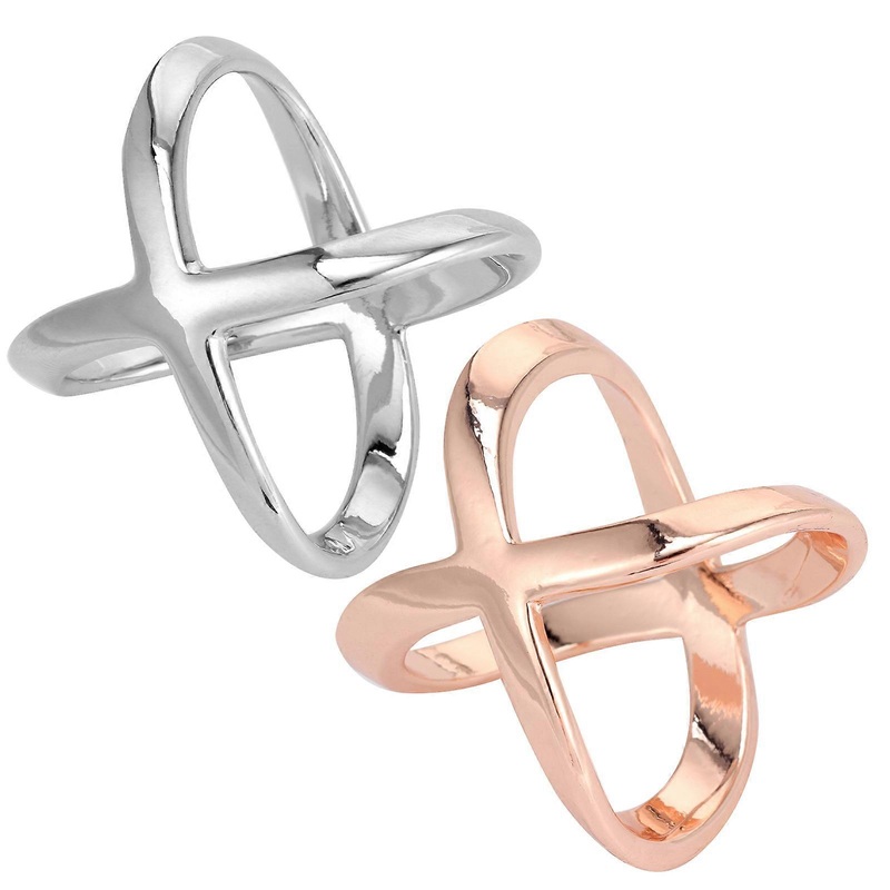 Creative Scarf Buckle Cross Design Dress Corner Knot Alloy Rhinestone Decorative For Women 2Pcs | Fruugo SG