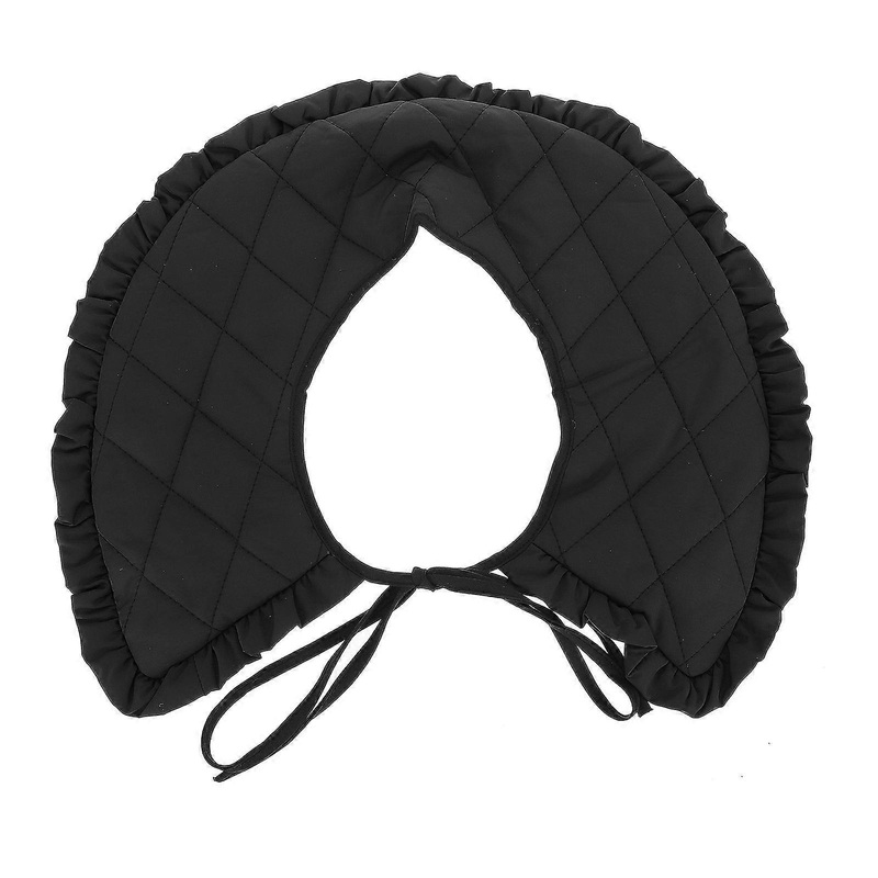 Ladies Poncho Shawl Warm Fake Collar Winter Detachable Collar Shawl Wrap for Women Daily Wear Black 46X33X05CM Keep Warm 1Pcs | Fruugo SG