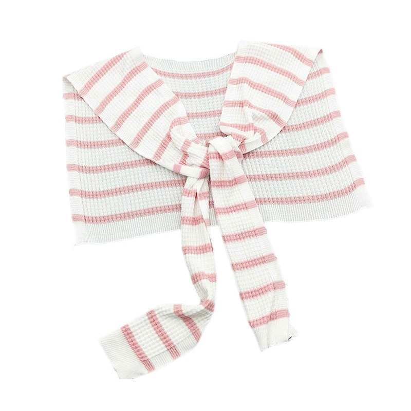 Women Striped Shawl Wrap for Vacation Shopping Breathable Thin Korean Poncho Crochet Shawl All Matching Clothes Decors  Pink | Fruugo SG