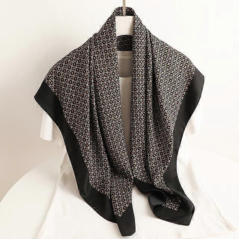 2022 Fashion New Square Scarf For Women Shawl Wrap Twill Scarves Hijab Print Soft Headband Kerchief Bandana Foulard for Ladies | Fruugo SG