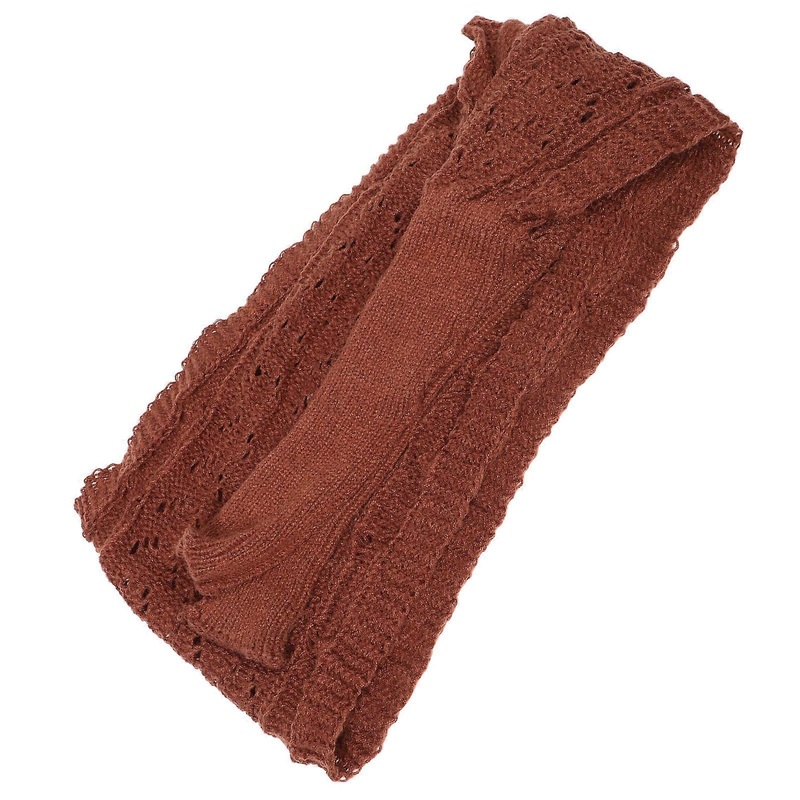 Blanket Scarf Winter Shawl Knitted Cable Wrap Warmth Daily Life 1Pack | Fruugo SG