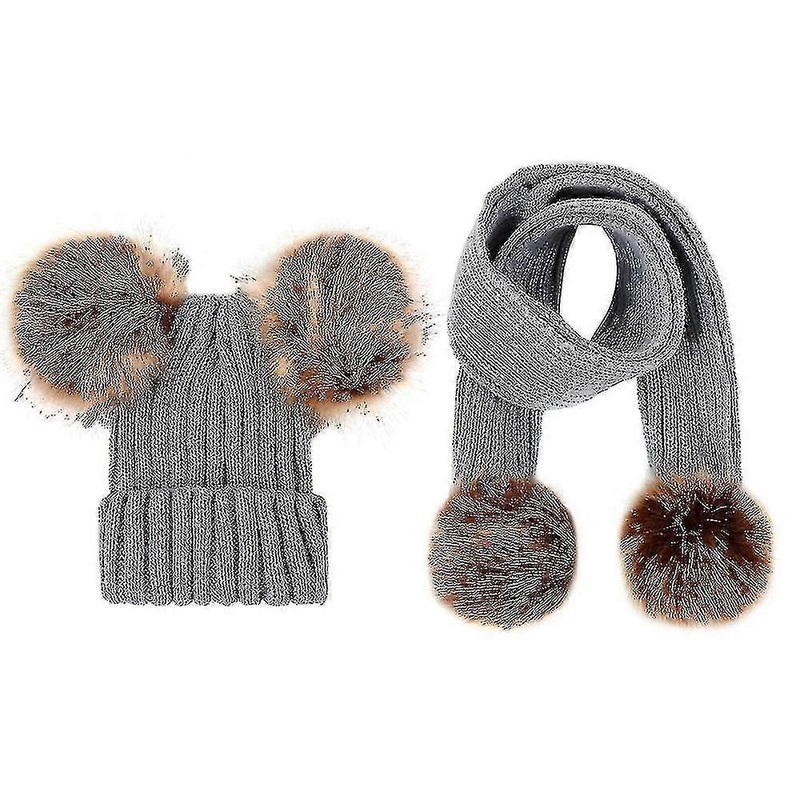 Children Baby Scarves Winter Warm Baby Hat For Baby Suit Infant Unisex Set | Fruugo SG