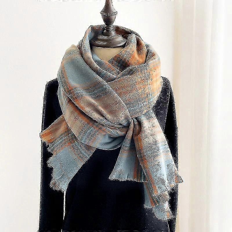 Classic Plaid Children Scarf Warm Winter Small Narrow Shawl Women Ladies Lovely Fashion Casual Scarv | Fruugo SG