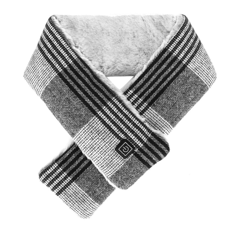 Electric Heated Scarf USB Smart Neckerchief Washable Warm Neck Gaiter for Men WomenBlack Free Size | Fruugo SG