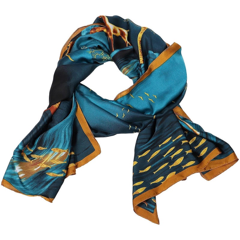 Fashion Scarf For Women Stylish Appearance Versatile Usage Outdoor Use 180x90x0.1CM Artificial Silk 1Set | Fruugo SG
