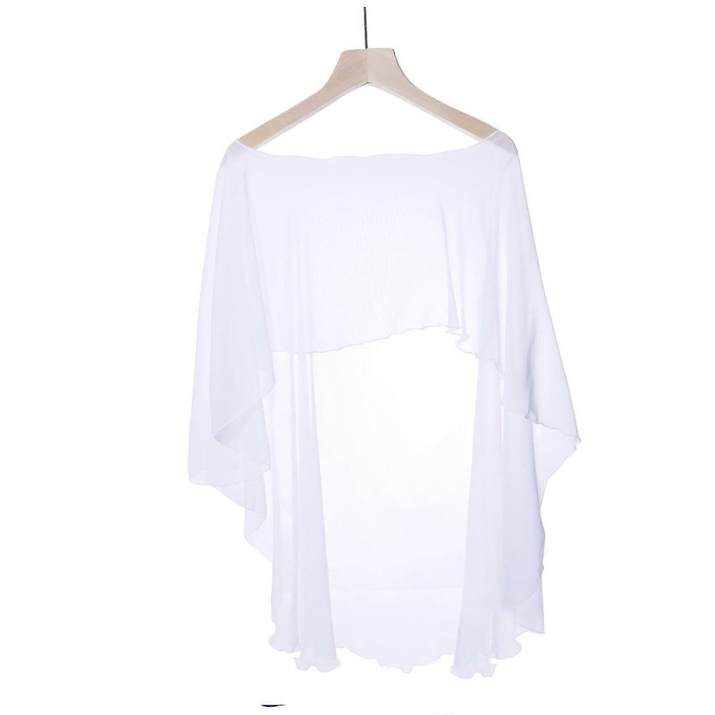 Fashionable Oversized Scarf Sun Protective Shoulder Wrap With Flared Sleeves Multiuse Cover Up For Dresses And Shirt  White | Fruugo SG