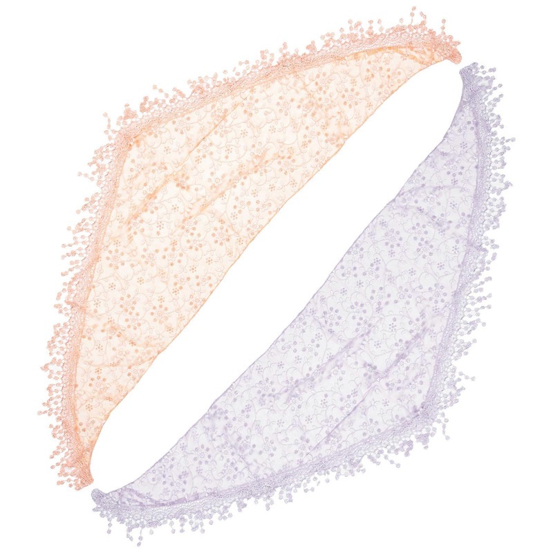 Lace Shawls Women Tassel Shawl Wrap Vintage Floral Lace Scarf Party Accessory Light Purple 2Set | Fruugo SG