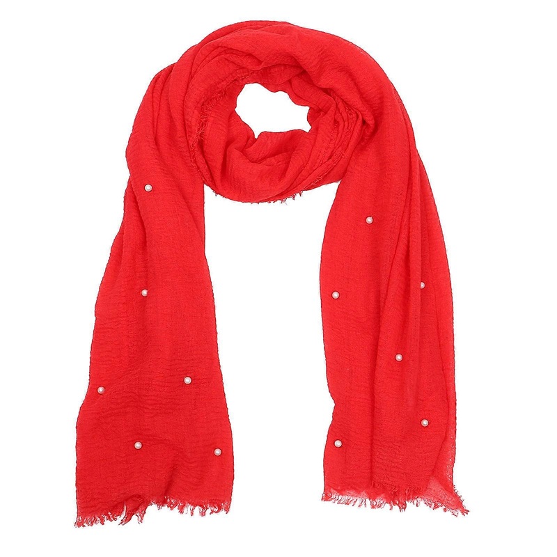 Lightweight Shawl Scarf Stylish Shawl Daily Use Shawl Women Red 190X100X0.2CM Fashion Accessory 1Set | Fruugo SG