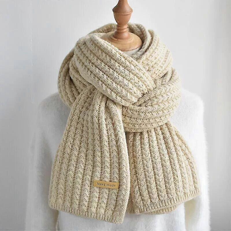 Women’s fall winter scarf blanket wrap shawl stole warm soft woolen knitting for warmth | Fruugo SG