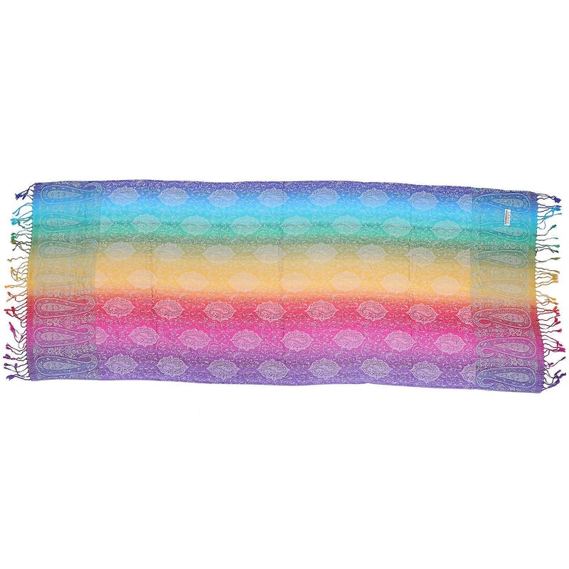 Women Shawl Scarf For Women Ethnic Style Cotton Colorful 200X75X0.5CM Keep Warm 1Pcs | Fruugo SG