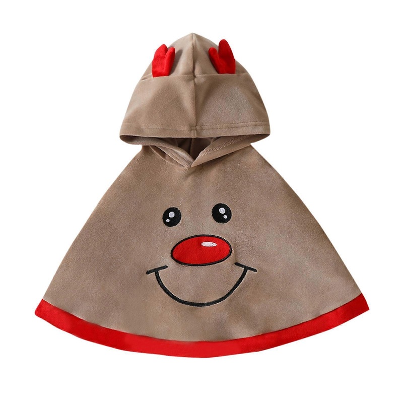 Christmas Capes Santa Snowman Reindeer for Children Cosplay Parties Photo Props for Holiday Celebrations Warm Capes  Light Brown 90cm | Fruugo SG