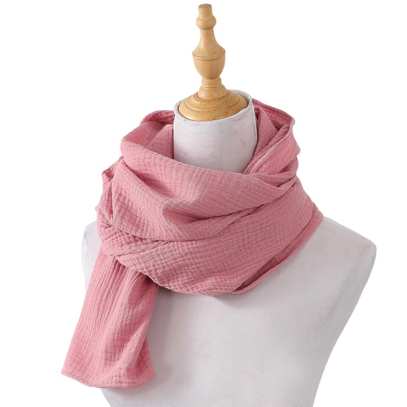 Elegant Muslin Scarf For Women Soft & Comfortable Neckerchief Cotton Nursing Scarf for Privacy Protection While Feeding  Rubber pink | Fruugo SG