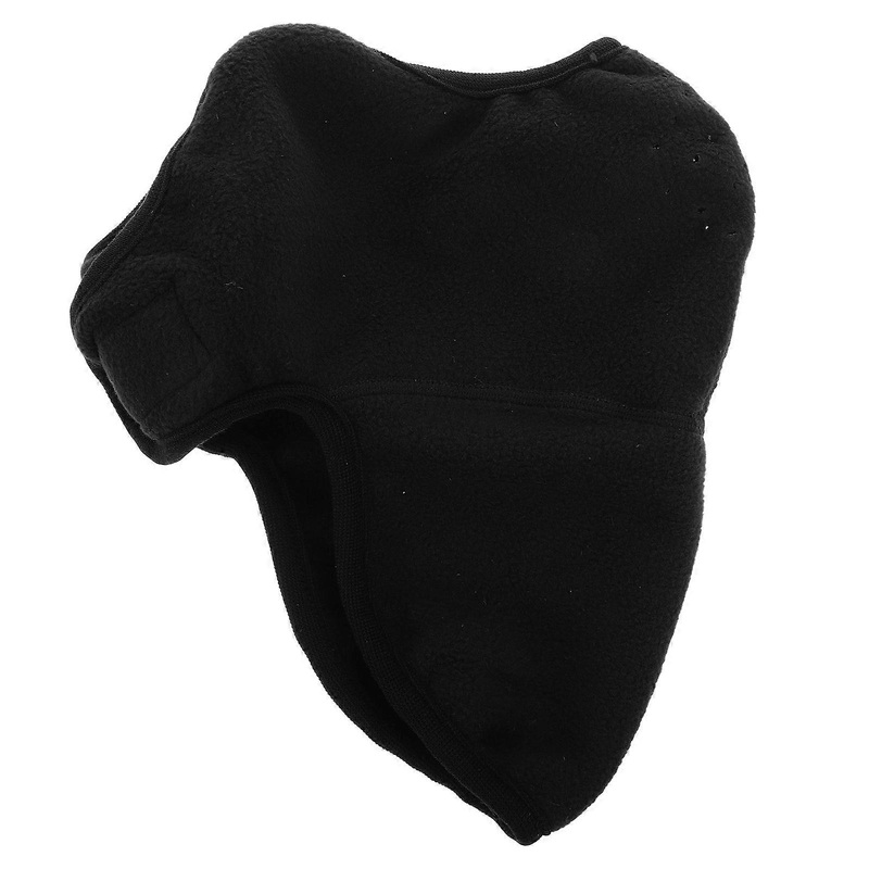Face Cover Winter Face Mask Polar Fleece Cycling Gear Neck Warmer Black 1Pack | Fruugo SG