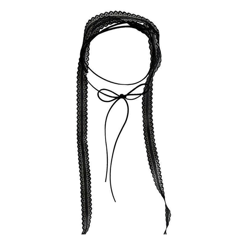 Fashionable Neck Scarf Daily Wear Scarf Cosplay Party Scarves Women Scarf for Office and Casual Outings  Black | Fruugo SG