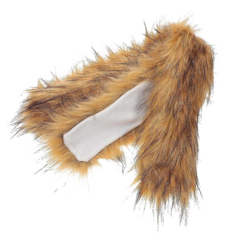 Furry Scarf Faux Neckerchief Women Daily Life Fashion Accessory Soft Plush 1Pack | Fruugo SG