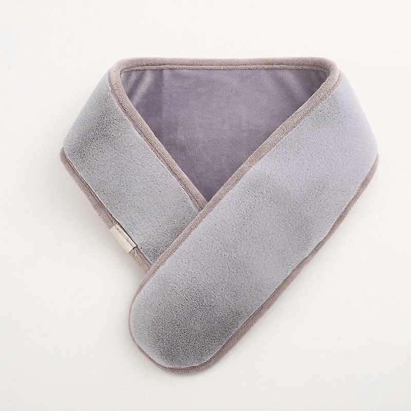 Heated Scarf Neck Warmer Heated Scarves Warming Shawl Electric Heated Wrap USB Infrared Heat (Grey) | Fruugo SG