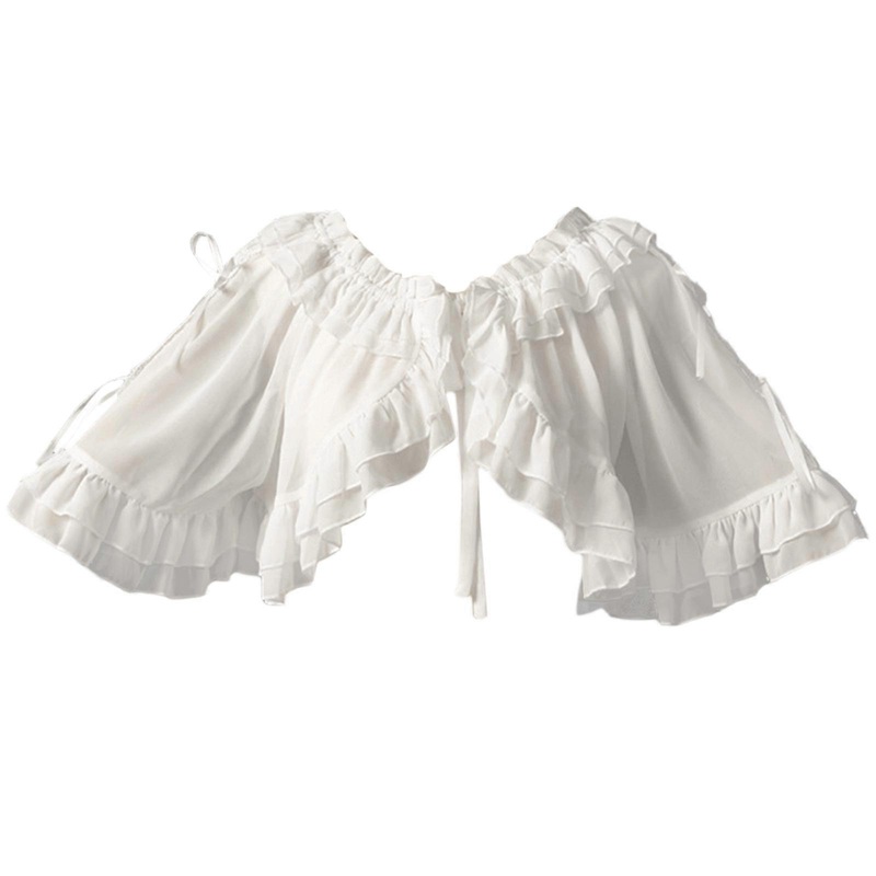 Lolitas Styles Shawl Unique Styles Shawl Breathable Shawl Sun Protecting Shawl for Theme Parties Or Photoshoots  White | Fruugo SG