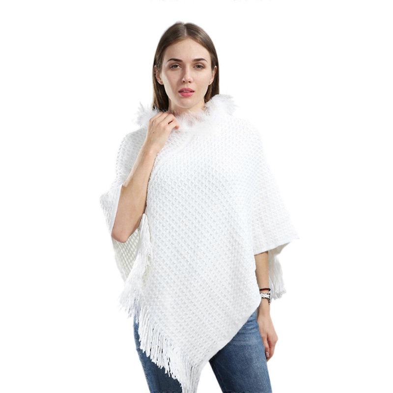 Women Shawl Wrap Cape Shawl Dressy Poncho Ruana Cape Poncho Cape Shawl Wrap  Cloak Shawl Cape Pashmina Shawl  White | Fruugo SG