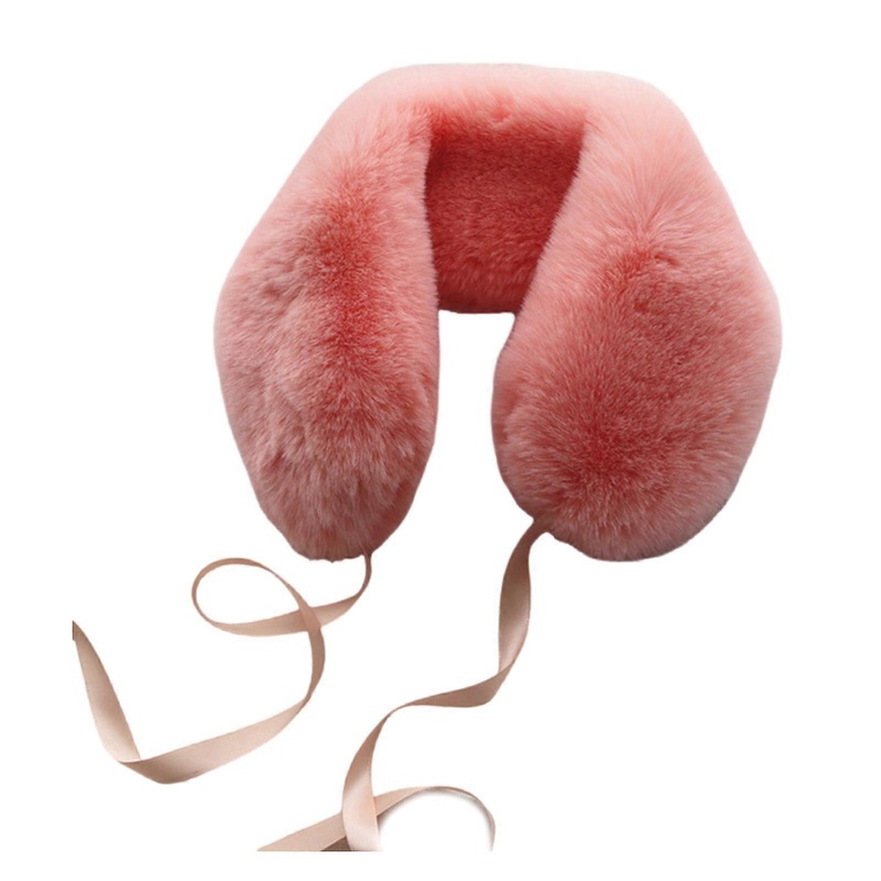 Adult Plush Neckerchief Comfortable Warmth Scarve Travel Neck Protector for Ultimates Warmth and Styles  Pink Adult size 55cm | Fruugo SG