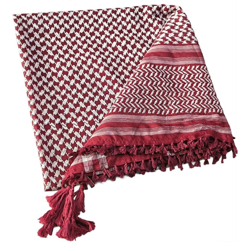 Arab Scarf Kerchief Arab Malaysia Woman Breathable Kerchief Scarf Outdoor Middle East Headscarf Multi Purpose Headscarf  Red | Fruugo SG