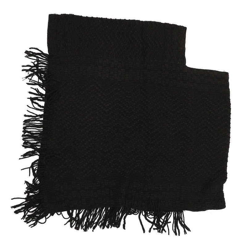 Fashion Accessory Knitted Hooded Shawl Women Poncho Sweater 85x80cm 1Pcs | Fruugo SG