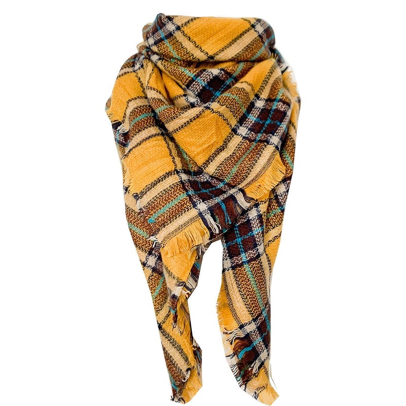 Large Blanket Wrap Shawl Scarves Large Blanket Wrap Shawl Scarves Neck Warmer Office Napping Blanket with Tassel  Yellow | Fruugo SG