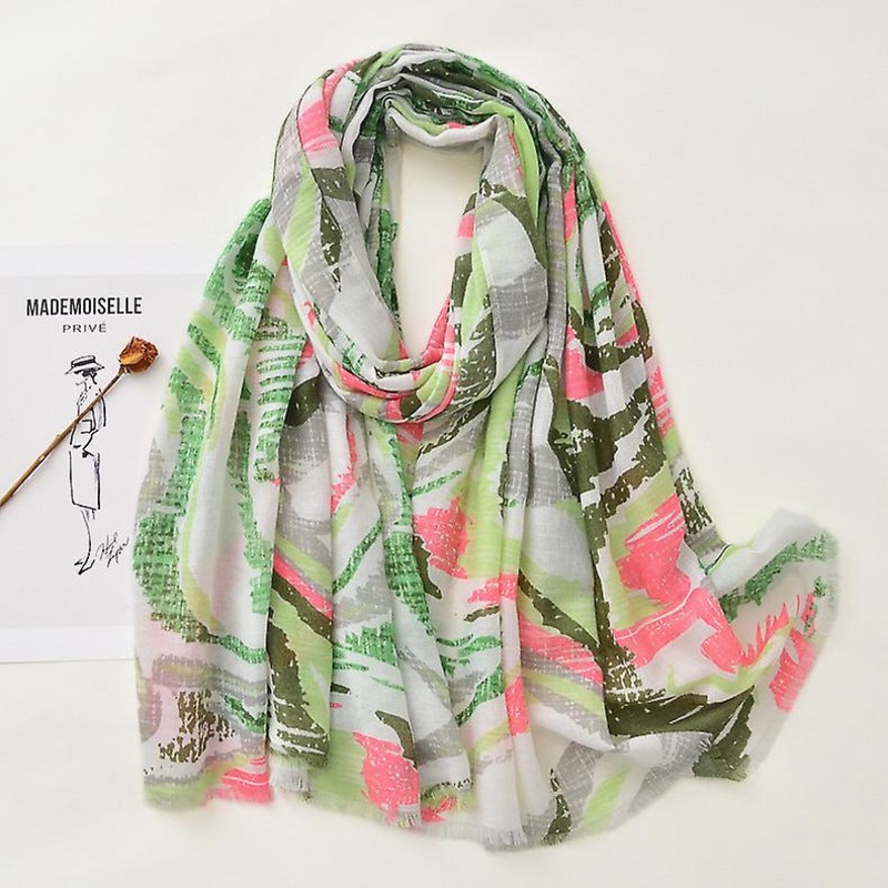 Women Scarf Shawl 2022 Spring And Autumn Thin Long Tassel Stripes | Fruugo SG