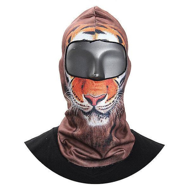 3D Animal Full Face Mask Hat Cute Ski Balaclava Neck Hood Windproof Warm Cycling | Fruugo SG