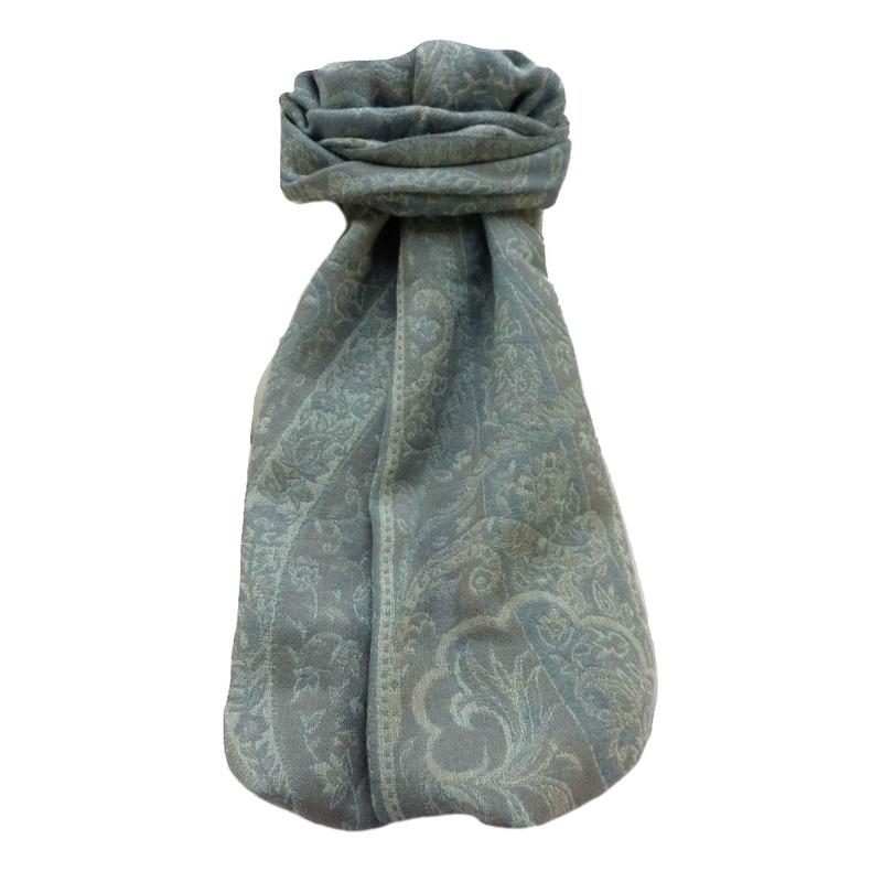 Muffler Scarf 3219 in Fine Pashmina Wool Heritage Range by Pashmina & Silk | Fruugo SG