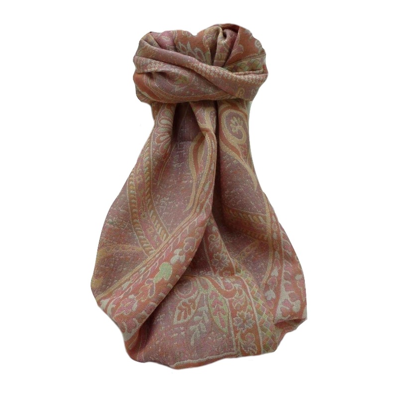 Muffler Scarf 3639 in Fine Pashmina Wool Heritage Range by Pashmina & Silk | Fruugo SG