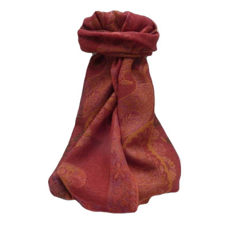 Muffler Scarf 4599 in Fine Pashmina Wool Heritage Range by Pashmina & Silk | Fruugo SG