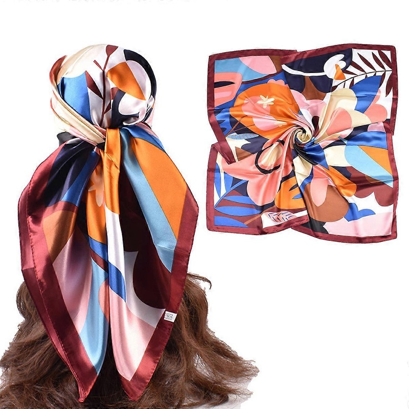 Women’s Satin Hair Scarves, Wraps Headscarf for Sleeping | Fruugo SG