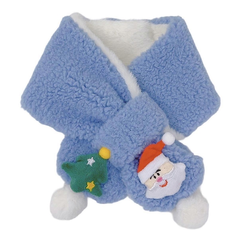 Children’s Winter Scarf, Plush Shawl with Christmas Patterns | Fruugo SG