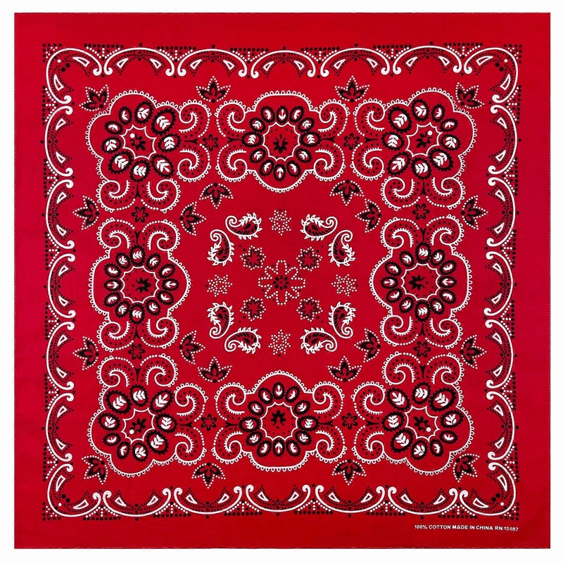 Floral Pattern Bandana Head Scarf for Women Male Square Turbans Head Scarf Colorful Head Wrap Headwear | Fruugo SG