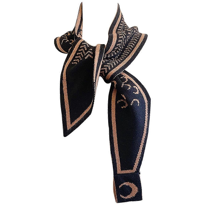 knitted scarf, checkered pattern, warm accessory | Fruugo SG