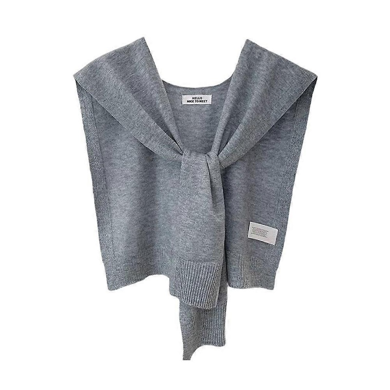 Korean Knitted Shawl Summer #air# Conditioning Fake Collar Neck Guard Scarf N A9F9 | Fruugo SG