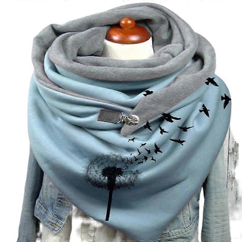 Women Warm Scarves Printed Long Muffler All-match Shawl | Fruugo SG