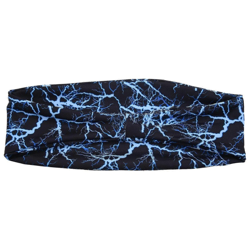 Compatible Withcompatible Withelastic Sweatband Yoga Hair Bands Head Sweat Bandsblue | Fruugo SG