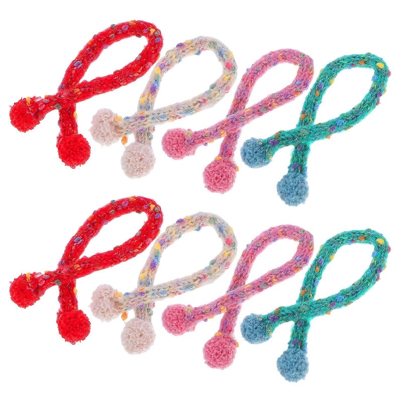 Doll Making Supplies Mini Scarfs For Crafts Beige 8Pcs Dressing Up Dolls | Fruugo SG