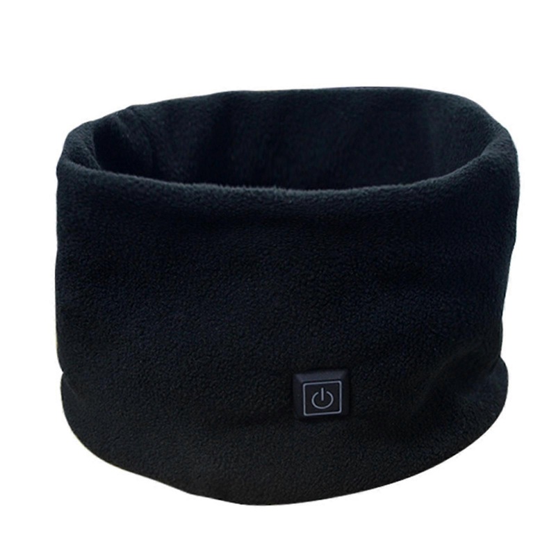 Heated Neck Warmers For Women Men Heating Scarf Neck Gaiter Scarf Neckerchief Thick Warm Gaiter Collar  Black | Fruugo SG