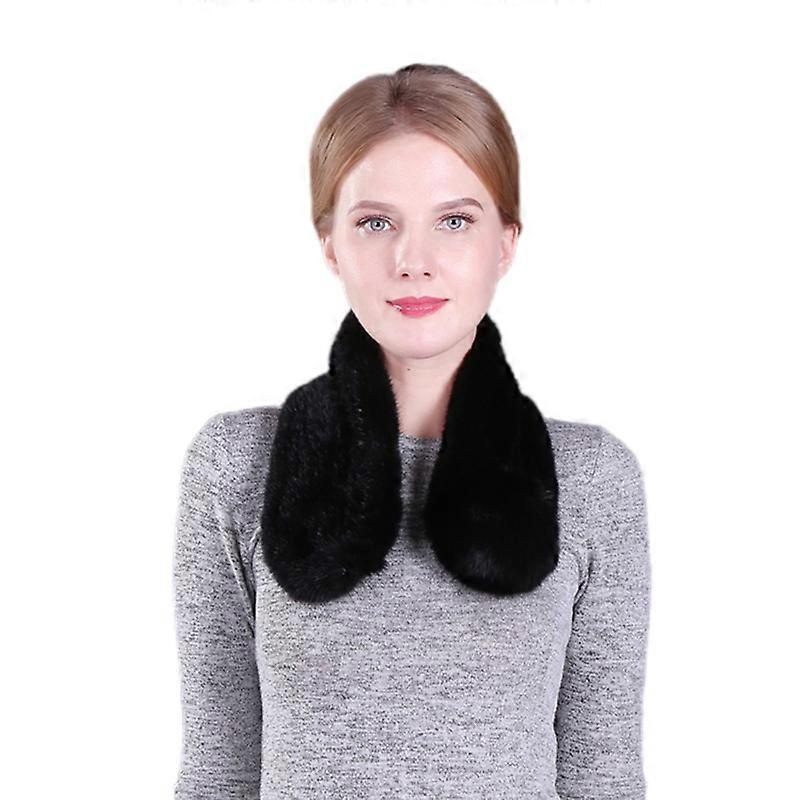MIMIGO Authentic Fox Fur Scarf for WomenReal Fur Mink fur Warm Soft Furry Wrap Around Loophole Scarf | Fruugo SG