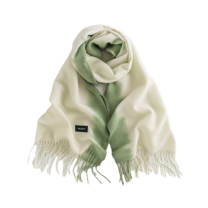 1 Gradient Scarf Elegant Winter Shawl Faux Cashmere Scarf Female Warm Scarf | Fruugo SG