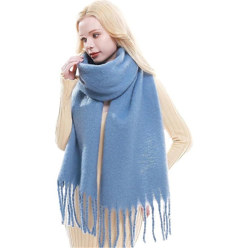 Chunky Scarf for Women Winter Warm Thick Scarves Oversized Blanket Scarf LT01 | Fruugo SG