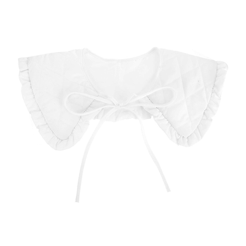 Faux Collar Women Shawl Wrap Decorative Warmth Square Fashion Accessory Fall Leisure 1Set | Fruugo SG