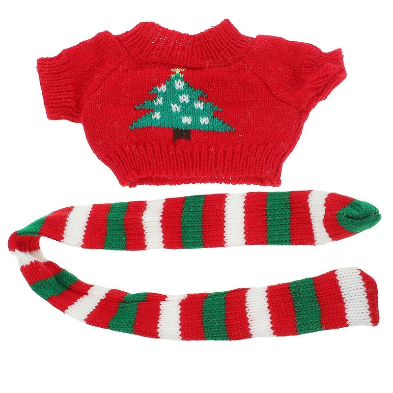 Knitted Sweater Set Doll Clothes Girls Decorative 3.9X3.1X0.4in 1Set | Fruugo SG